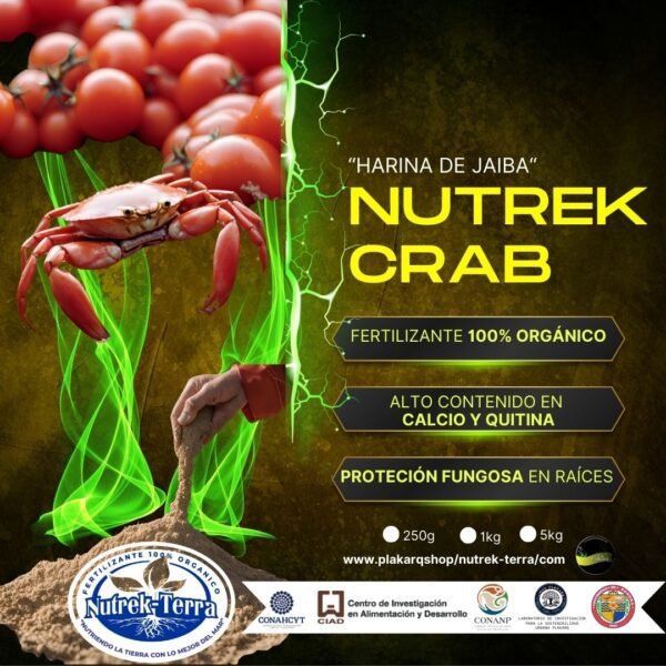 Harina de Jaiba Fertilizante Orgánico