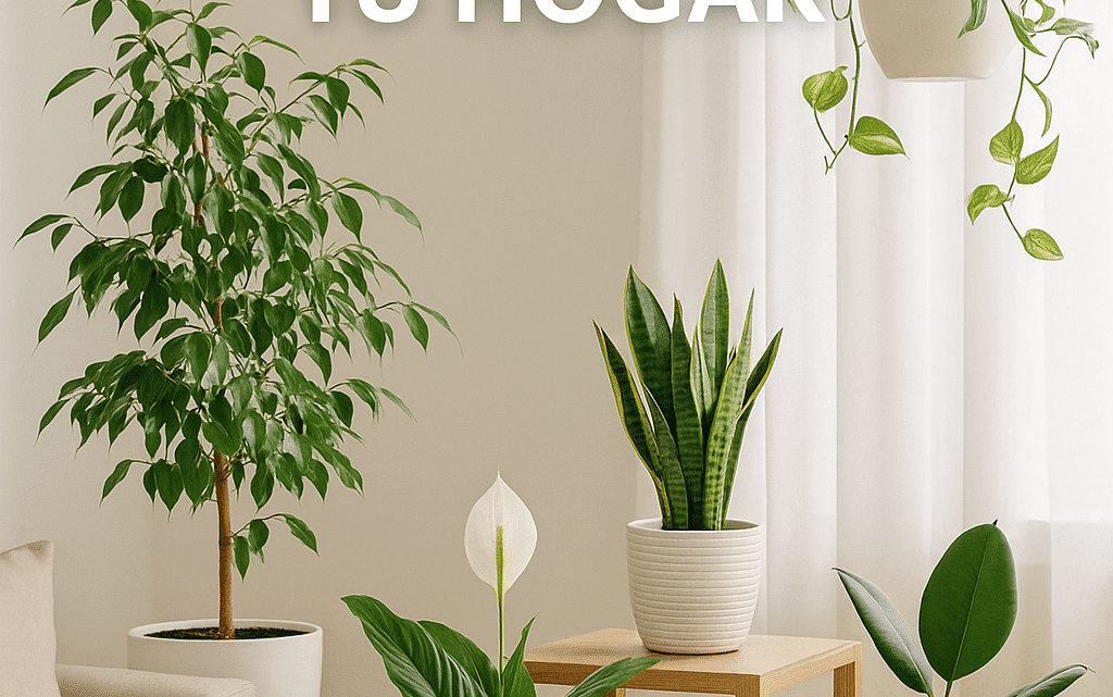 5 Plantas que Purifican el Aire