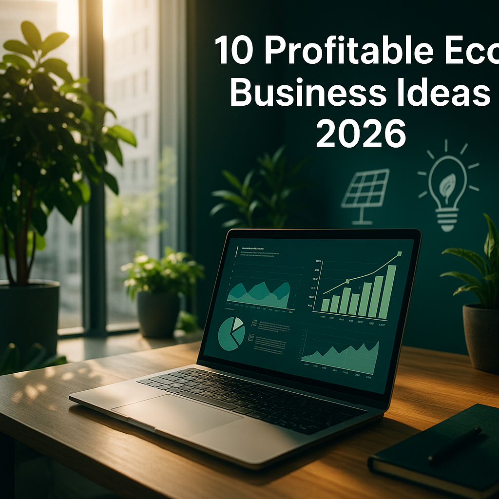 10 Profitable Eco Business Ideas to Start from Home in 2026 (Make Money Going Green)