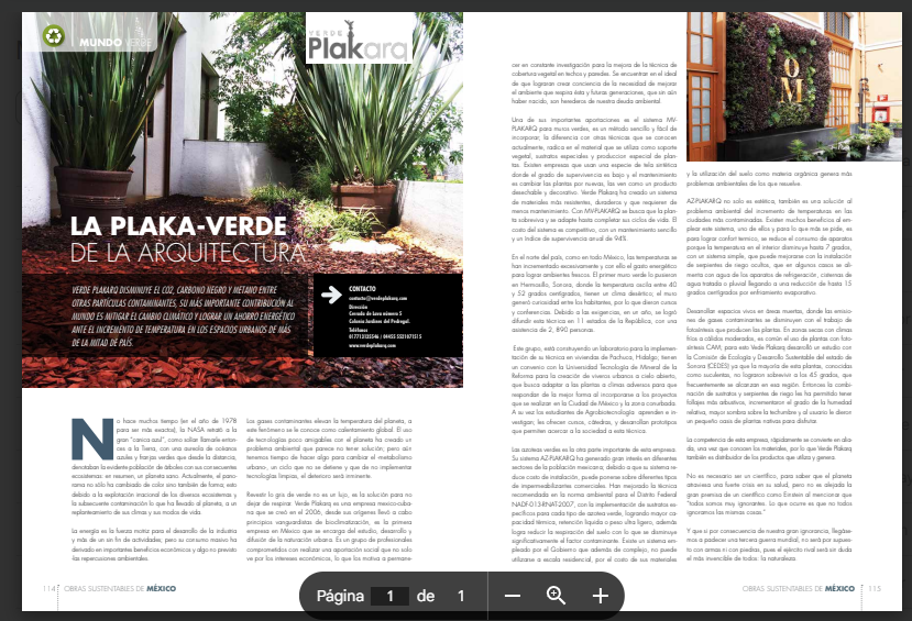 Plaka-Verde de VERDE PLAKARQ SHOP aplicada en arquitectura sustentable