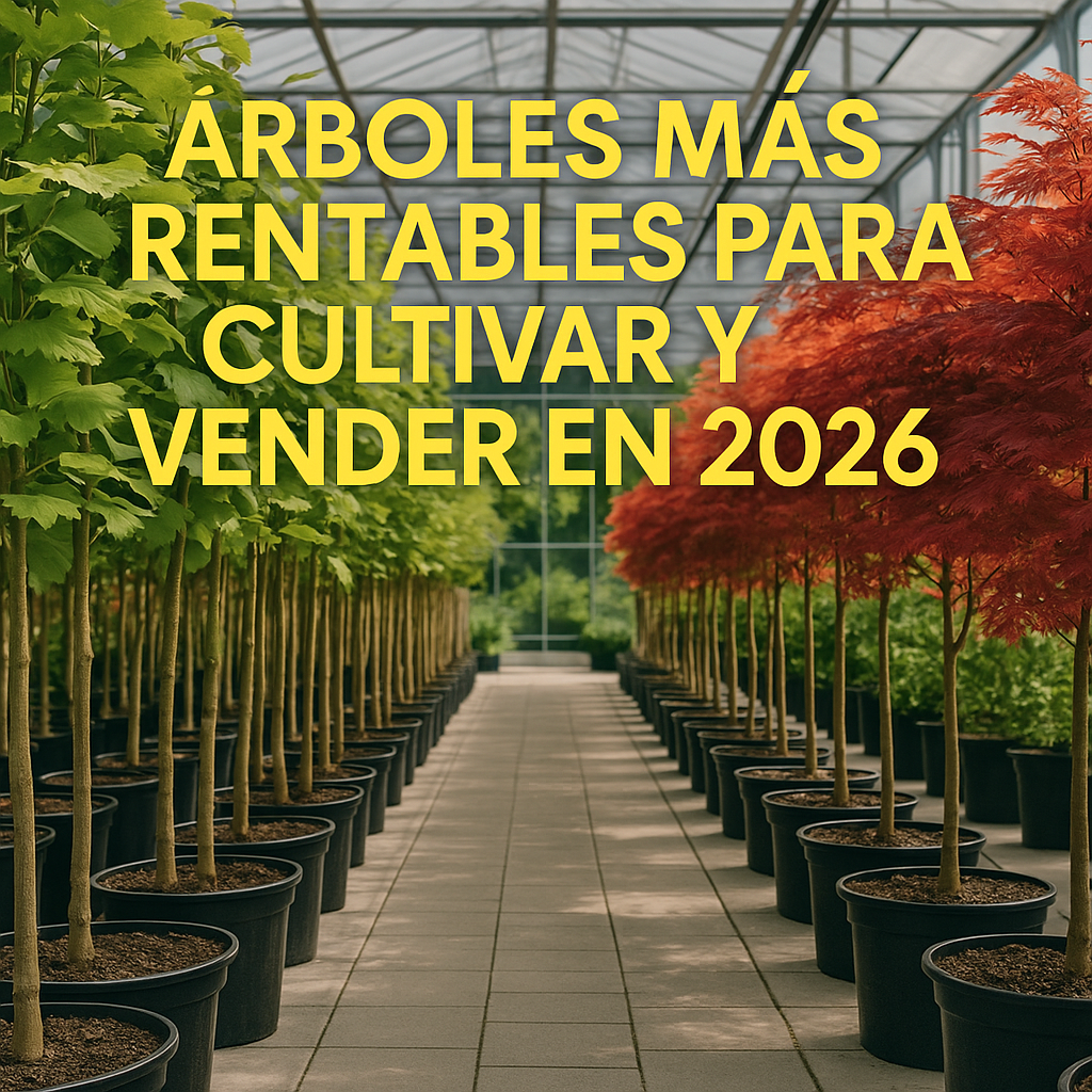 Los Árboles Más Rentables para Cultivar y Vender en 2026 | Guía VERDE PLAKARQ SHOP